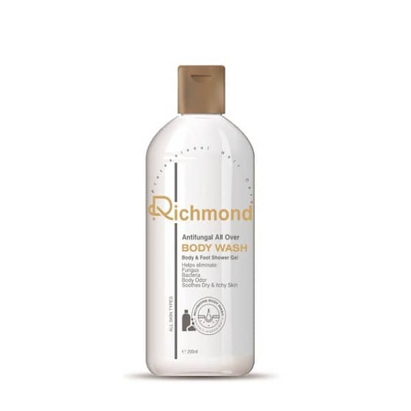 لوسیون بدن ضد قارچ ریچموند حجم 200 میلی